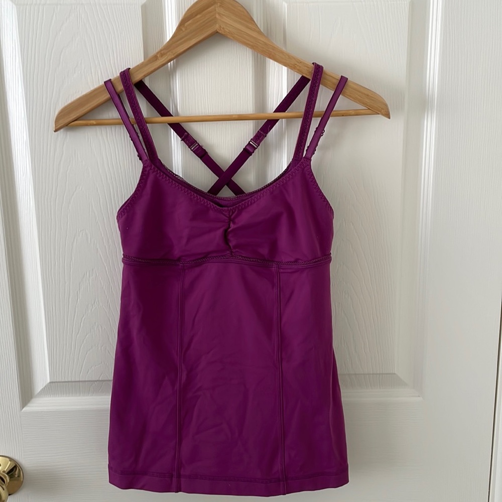 LuluLemon Cross strap tank